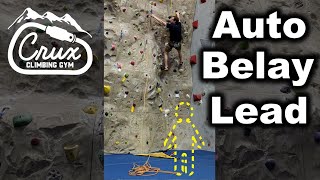 Auto Belay For SOLO Lead Practice [upl. by Oirogerg192]