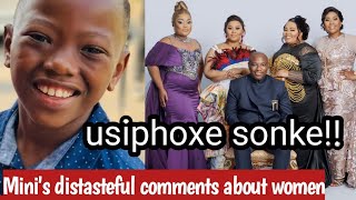 Mninis distasteful comments about women  Uthando Nesthembu latest Mayenis son [upl. by Janek945]