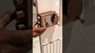 Door Lock fitting Look installation checking mortise lock fitting [upl. by Kask]