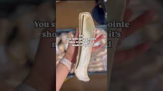 pointe shoe SPLIT IN HALF [upl. by Shaner]