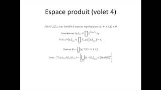 Espaces topologiques partie 116  Espace produit volet 4 [upl. by Cirnek]