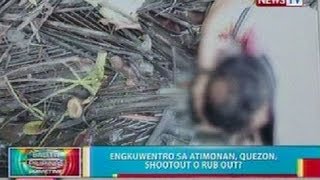 BP Engkwentro sa Atimonan Quezon shootout o rub out [upl. by Bridge23]