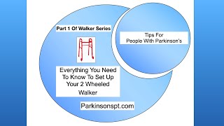 Part 1 of Walker Series Everything You Need To Know To Set Up Your 2 Wheeled Walker [upl. by Lesser635]