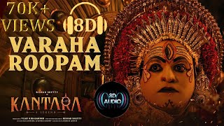 Varaha Roopam 8D Song  Kantara  Rishabh Shetty  Hombale Films 8daudio Kantara 8dsongs rishab [upl. by Alejandra]