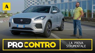 Jaguar EPACE  PRO e CONTRO  PROVA STRUMENTALE [upl. by Hullda845]