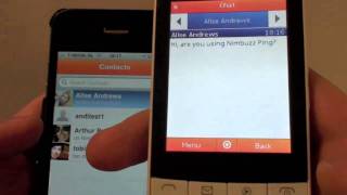 Nimbuzz Ping  Free Text Notifications [upl. by Ilrac]