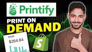 How to Use Printify to Make 100day Print on Demand Urdu  हिन्दी [upl. by Susejedesoj71]