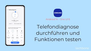 Telefondiagnose durchführen und Funktionen testen  Samsung Android 14  One UI 6 [upl. by Coleman508]