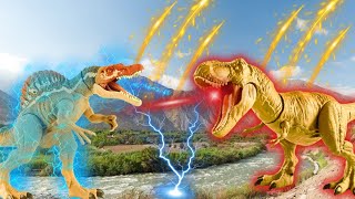 Goldmines Jurassic Dinosaur Zombie Concavenator Sinoceratops Spinosaurus and TREX [upl. by Atworth]