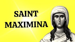 Saint Maximina Maxima  Early Christian Martyr [upl. by Rabbaj]