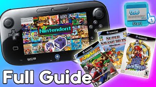 Full Guide to Play GameCube Games on Wii U Nintendont  USB Loader GX [upl. by Adner]