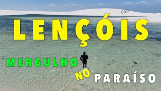 Mergulho nos Lençóis Maranhenses 2024  Drone [upl. by Loyce]