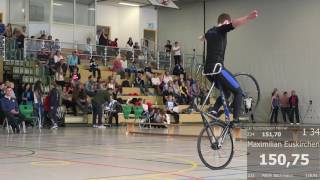 Maximilian Euskirchen  Bayerncup Finale 2016 in Forchheim  Kunstrad [upl. by Cutlerr]