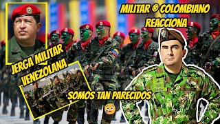 Militar ® Colombiano reacciona al JERGA MILITAR VENEZOLANA  LA AREPA ES COLOMBIANA 🤣🤣🤣 [upl. by Relyhs436]