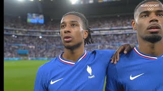 France vs Egypt National Anthem  Olympic Paris 2024 Semi Final [upl. by Gievlos895]