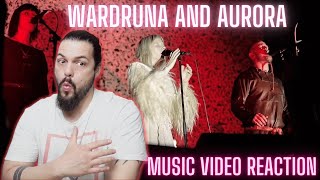 Wardruna and Aurora  Helvegen Live  First Time Reaction 4K [upl. by Uahc]