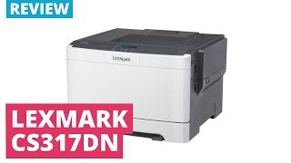 Printerland Review Lexmark CS317dn A4 Colour Laser Printer [upl. by Assirialc]