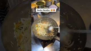 Haaka Noodles 😍🥵food foodshorts streetfood youtubeshorts [upl. by Aeriell]