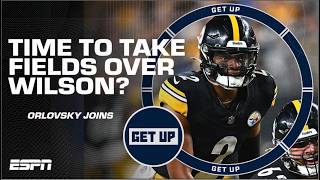 Justin Fields SHOULD START for the Pittsburgh Steelers  Dan Orlovsky  Get Up [upl. by Neelon]