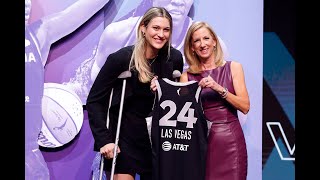 The Las Vegas Aces select Liz Kitley [upl. by Gerrald]