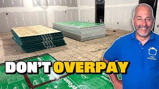 My Custom Subfloor System And It’s Cheaper [upl. by Ramsdell]