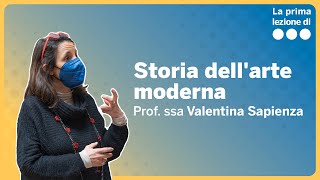 La prima lezione al museo Storia dellarte moderna  Valentina Sapienza [upl. by Kirrad]