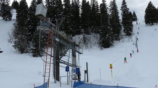 Téléski quotVieille Casequot Les Diablerets [upl. by Nnylaehs]