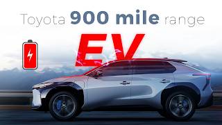 Is This the End of Range Anxiety Toyota’s New 900Mile EV Explained [upl. by Agbogla]