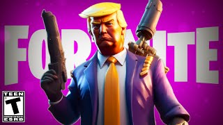 Donald Trump in Fortnite [upl. by Odanref]