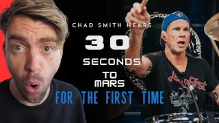 quotUK Drummer REACTS to Chad Smith Hearing Thirty Seconds To Mars For The First Time REACTIONquot [upl. by Mirabel]