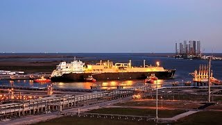 Cheniere Energy  Sabine Pass First Export Cargo [upl. by Eronaele]