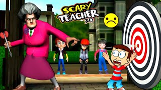 Scary Teacher 3D  New update Version 519  Shiva and Kanzo Gameplay [upl. by Crosse]