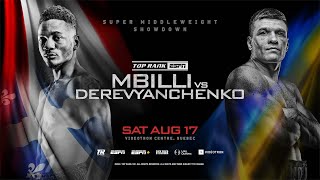 Christian Mbilli vs Sergiy Derevyanchenko  KICKOFF PRESS CONFERENCE [upl. by Wiley142]