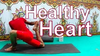 Yoga for Heart  Healthy Heart Yoga Poses  Yoga Therapy [upl. by Sila]