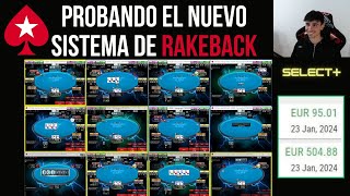 PRIMER DÍA PROBANDO EL NUEVO SISTEMA DE RAKEBACK POKERSTARS [upl. by Valina]