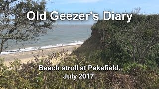 Pakefield beach stroll July 2017 [upl. by Darrow]