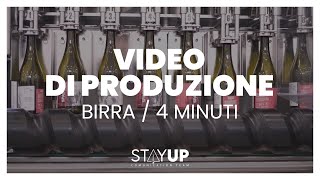 Video di produzione  Birra  4 minuti [upl. by Ellissa]