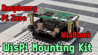 WisPi Mounting Kit  Setup Instructions for mounting RAK Meshtastic Starter Kit amp Raspberry Pi Zero [upl. by Cychosz]