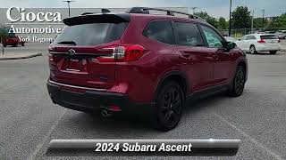 Used 2024 Subaru Ascent Onyx Edition York PA S10273P [upl. by Haraz]