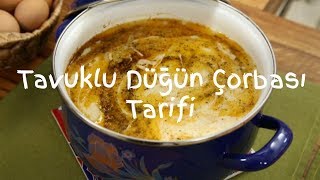 Tavuklu Düğün Çorbası Tarifi [upl. by Milas]