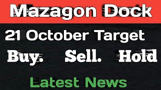 Mazagon Dock Share Analysis amp Next Target [upl. by Franciskus]