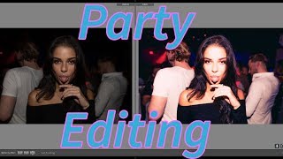 HOW TO EDIT PARTY PHOTOS IN LIGHTROOM Edit from Start to Finish [upl. by Silrac]