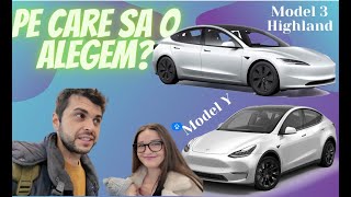 PART 2  Cumparam Tesla Model 3 Highland sau Tesla Model Y Test Drive Electric Vlog Electric 3 [upl. by Fawna322]