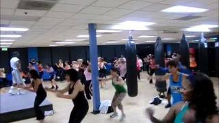 BILLY BLANKS in ACTION  ULTIMATE CARDIO TAE BO  WARMUP ARMS amp CORE [upl. by Anicul]