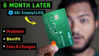 SBI SimplyCLICK Credit Card Detailed Review After 6 Month Of Uses  लेना चाहिए कि नहीं [upl. by Romano]