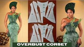 HOW TO DRAFT VEEKEE JAMES OVERBUST CORSET AT SHARONS WEDDING [upl. by Mcgrody909]