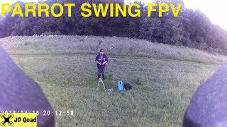 Parrot Swing Quadcopter Plane Drone FPV Flight Video [upl. by Airotahs]