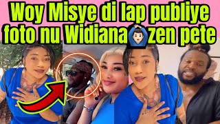 🙆🏼‍♂️Widiana resevwa gro menas nan men Prince Miami😭li plen foto widiana nan menl😱 [upl. by Viva]