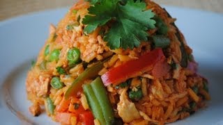 COLOMBIAN ARROZ CON POLLO  How To Make Chicken and Rice  SyS [upl. by Naut]