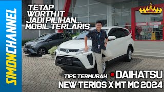 DAIHATSU TERIOS X AT MC F800RG 2024  Review  Simon Channel [upl. by Nessah647]